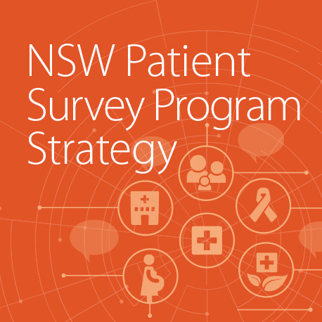NSW Patient Survey Program Strategy Program cover