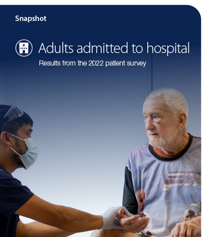 Adult Admitted Patient Survey 2022 cover